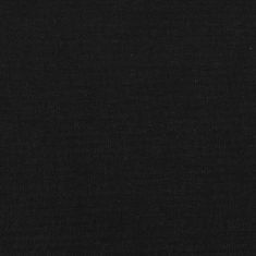 Vidaxl Vzmetnica z žepkasto vzmetjo črna 90x200x20 cm blago