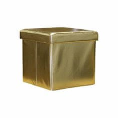eoshop Sedenje škatla za shranjevanje zlato