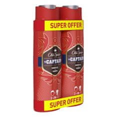 Old Spice Captain gel za tuširanje, 2 x 400 ml