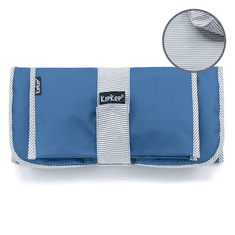 KipKep NAPPER COMBI-SET Denim Blue (bombaž)