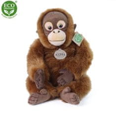 Plišasta opica orangutan 27 cm EKOLOŠKO PRIJAZNO