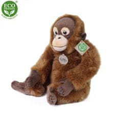 Plišasta opica orangutan 27 cm EKOLOŠKO PRIJAZNO