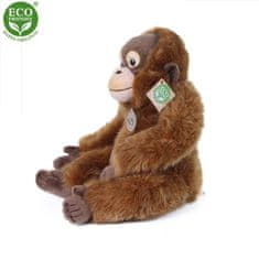 Plišasta opica orangutan 27 cm EKOLOŠKO PRIJAZNO