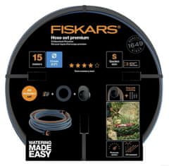 Fiskars Stenski nosilec s 13mm 1/2'' 15m cevjo q4