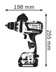 Noah AKUMULATORSKI VRTALNIK GSR 18V-110 C 0*0AH L-BOXX