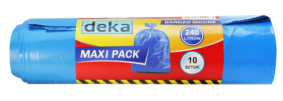 Deka Vrečke Maxi pack ekstra močne modre 240l a10
