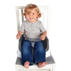 Ingenuity SmartClean Sedež jedilnega stola za malčke - Slate 2r+ do 15 kg