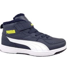 Puma Čevlji mornarsko modra 34.5 EU Rebound Joy Fur PS