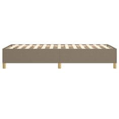 Vidaxl Box spring posteljni okvir taupe 80x200 cm blago