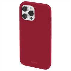 Hama MagCase Finest Feel PRO, ovitek za Apple iPhone 14 Pro Max, rdeč