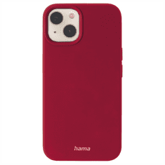 Hama MagCase Finest Feel PRO, ovitek za Apple iPhone 14 Plus, rdeč