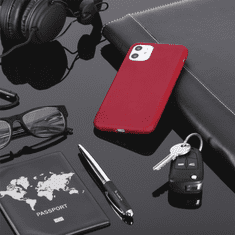 Hama MagCase Finest Feel PRO, ovitek za Apple iPhone 14 Plus, rdeč