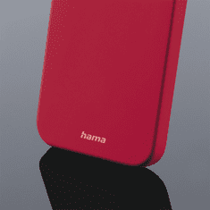 Hama MagCase Finest Feel PRO, ovitek za Apple iPhone 14 Plus, rdeč