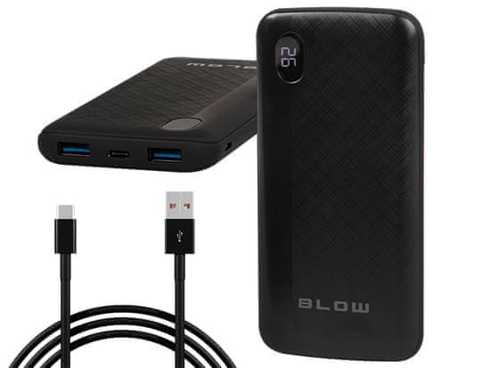 slomart Powerbank, napajalna banka 20000mah qc pb20d + kabel USB-c