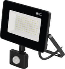 Emos LED reflektor SIMPO s senzorjem gibanja, 50 W, črn, nevtralno bel