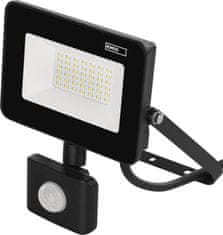 Emos LED reflektor SIMPO s senzorjem gibanja, 30 W, črn, nevtralno bel