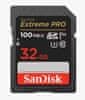 Extreme PRO SDHC spominska kartica, 32 GB, C 10, UHS-I, U3, V30, 100/90 MB/s (SDSDXXO-032G-GN4IN)