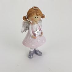 Rayher.	 Angel keramični z zvezdico 11.5cm