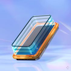 Spigen Alm Glass.Tr 2x zaščitno steklo za iPhone 14 Pro, črna