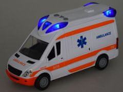 Toys Ambulanta + nosila Ambulanta z zvokom ZA3835