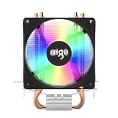 slomart Aktivno hlajenje za procesor Aigo ICE 200 LED (hladilnik + črn ventilator)