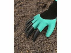 Extol Premium Rokavice Extol Premium 8856662 vrtnarske rokavice iz poliestra z lateksom in kremplji na desni roki, velikost 9&quot