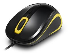 Crono CM643Y/Office/Optical/1000 DPI/Wireless USB/Black-Yellow