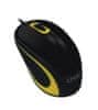 CM643Y/Office/Optical/1000 DPI/Wireless USB/Black-Yellow