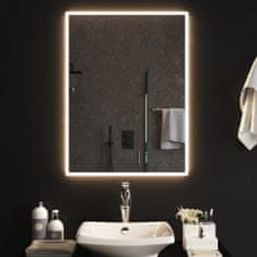 Vidaxl LED kopalniško ogledalo 60x80 cm