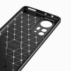 Nexeri XIAOMI 12 PRO Nexeri TPU Premium karbonsko črno ohišje