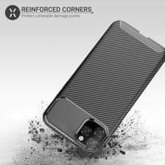 Nemo Ohišje IPHONE 12 / 12 PRO Armoured Shockproof Carbon Fiber black