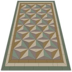 Decormat PVC podloga 3d trikotniki 140x210 cm 