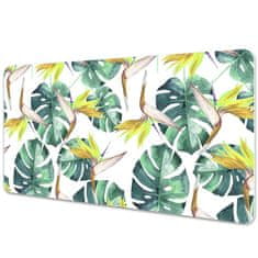 Decormat Podloga za pisalno mizo Exotic leaves 100x50 cm 