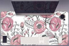Decormat Namizna podloga Pastel Roses Art 90x45 cm 