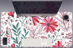 Decormat Podloga za pisalno mizo Floral pattern 90x45 cm 