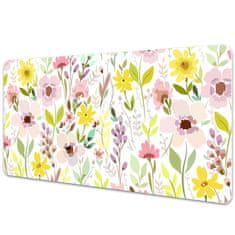 Decormat Podloga za pisalno mizo Colorful flowers 90x45 cm 