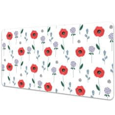 Decormat Namizna podloga Red field of poppies 100x50 cm 