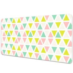 Decormat Podloga za pisalno mizo Colorful triangles 90x45 cm 