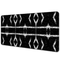 Decormat Podloga za pisalno mizo Black abstraction 90x45 cm 