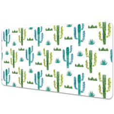 Decormat Podloga za pisalno mizo Pobarvani kaktusi 90x45 cm 