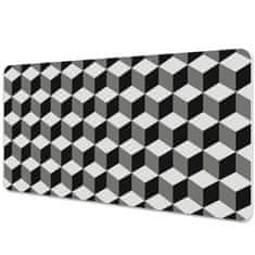 Decormat Podloga za pisalno mizo Six 3D pattern 90x45 cm 