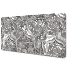 Decormat Podloga za pisalno mizo Gray leaves 90x45 cm 