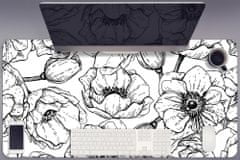 Decormat Podloga za mizo Cvetna 90x45 cm 