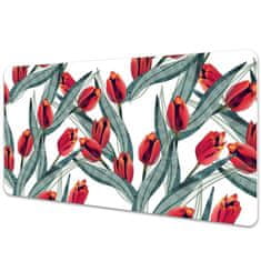 Decormat Podloga za pisalno mizo Tulipani 90x45 cm 