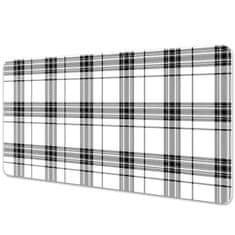 Decormat Podloga za pisalno mizo Plaid pattern 100x50 cm 