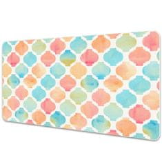 Decormat Podloga za pisalno mizo Colorful pattern 90x45 cm 