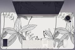 Decormat Podloga za pisalno mizo Cvetje doodle 90x45 cm 