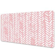 Decormat Podloga za pisalno mizo Pink herringbone 90x45 cm 