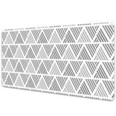 Decormat Podloga za pisalno mizo Pattern in triangles 90x45 cm 