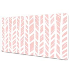 Decormat Podloga za pisalno mizo Pink herringbone 90x45 cm 